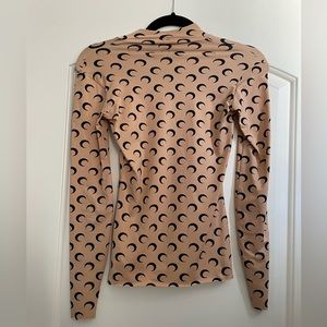 Marine Serre long sleeve T-Shirt